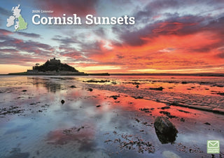 Cover image for 9781529896695 - Cornish Sunsets A4 Calendar 2026