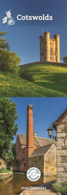 Cover image for 9781529896725 - Cotswolds Slim Calendar 2026