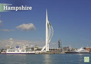 Cover image for 9781529897050 - Hampshire A4 Calendar 2026