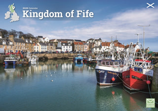 Cover image for 9781529897302 - Kingdom Of Fife A4 Calendar 2026
