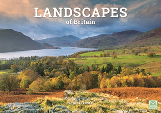 Cover image for 9781529897371 - Landscapes Of Britain A4 Calendar 2026