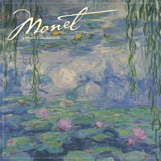 Cover image for 9781529897517 - Monet Square Wall Sunday Start Calendar