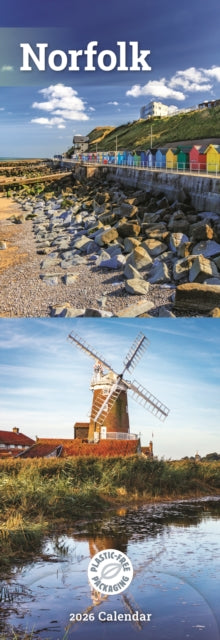 Cover image for 9781529897616 - Norfolk Slim Calendar 2026