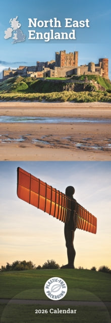 Cover image for 9781529897654 - North East England Slim Calendar 2026