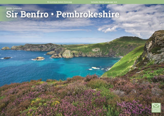 Cover image for 9781529897869 - Pembrokeshire A4 Calendar 2026