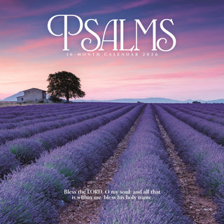 Cover image for 9781529897937 - Psalms Square Wall Sunday Start Calendar