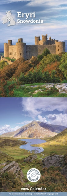 Cover image for 9781529898125 - Snowdonia Slim Calendar 2026