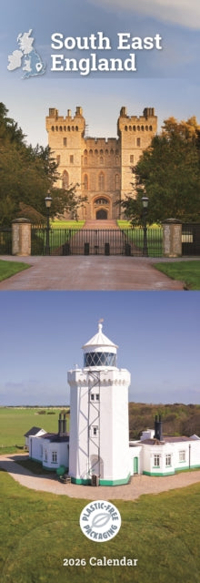 Cover image for 9781529898217 - South East England Slim Calendar 2026