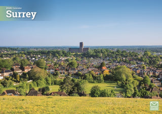 Cover image for 9781529898347 - Surrey A4 Calendar 2026