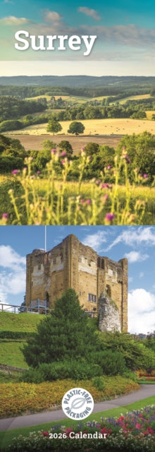 Cover image for 9781529898361 - Surrey Slim Calendar 2026