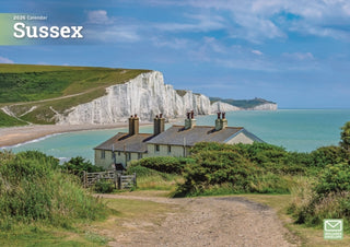 Cover image for 9781529898378 - Sussex A4 Calendar 2026