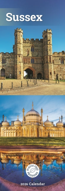 Cover image for 9781529898385 - Sussex Slim Calendar 2026