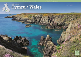 Cover image for 9781529898460 - Wales A4 Calendar 2026