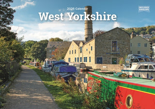 Cover image for 9781529898538 - West Yorkshire A5 Calendar 2026