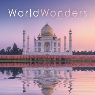 Cover image for 9781529898590 - World Wonders Square Wall Sunday Start C