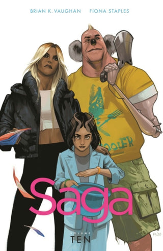 Cover image for 9781534323346 - Saga Volume 10