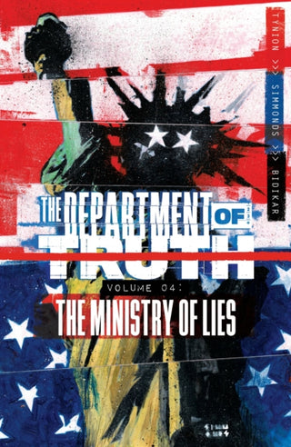 Cover image for 9781534323414 - Department of Truth, Volume 4: The Ministry of Lies