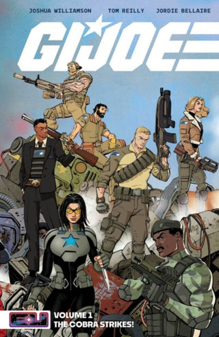 Cover image for 9781534328075 - G.I. Joe Vol. 1 : The Cobra Strikes!