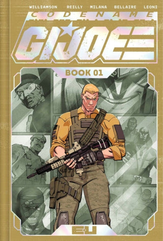 Cover image for 9781534328228 - Codename: G.I. Joe Deluxe Edition Book One