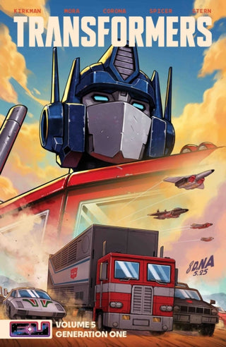 Cover image for 9781534333550 - Transformers Vol. 5