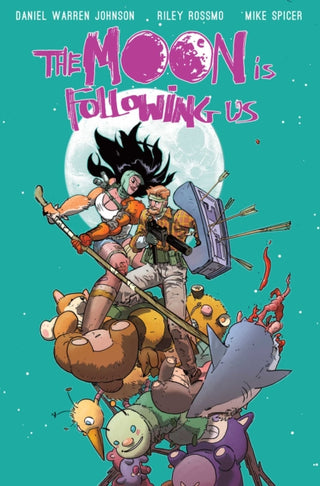 Cover image for 9781534335066 - The Moon is Following Us Volume 2