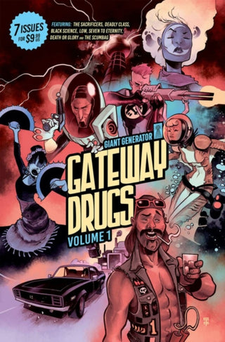 Supplemental image for 9781534340855 - Gateway Drugs Volume 1: A Giant Generator Sampler