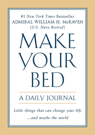 Cover image for 9781538751770 - Make Your Bed: A Daily Journal