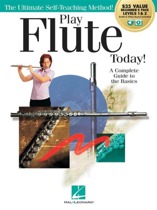 Cover image for 9781540052407 - Play Flute Today! Beginner's Pack