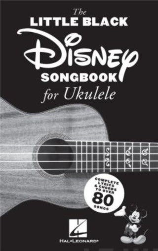 Supplemental image for 9781540056603 - LITTLE BLACK DISNEY SONGBOOK FOR UKULELE