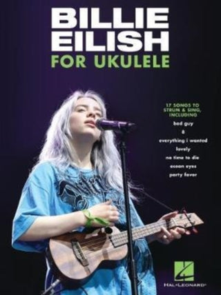 Cover image for 9781540092045 - Billie Eilish for Ukulele