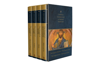 Cover image for 9781540963789 - Four Gospels Deluxe Boxed Set – Catholic Commentary on Sacred Scripture