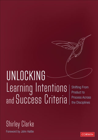 Supplemental image for 9781544399683 - Unlocking: Learning Intentions