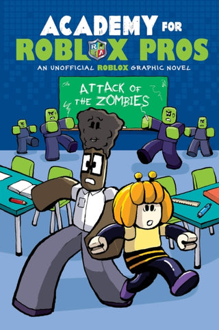 Cover image for 9781546103318 - Academy for Roblox Pros #1: Attack of the Zombies