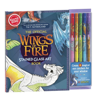 Cover image for 9781546134138 - Wings of Fire Stained Glass Art Book