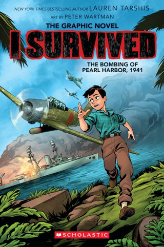 Cover image for 9781546137757 - I Survived the Bombing of Pearl Harbor, 1941 (I Survived Graphic Novel #14)