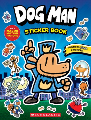 Cover image for 9781546147589 - Dog Man the Movie: Official Sticker Activity Book