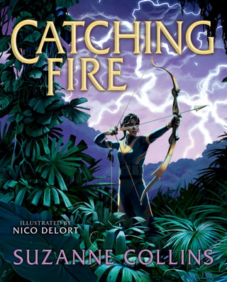 Cover image for 9781546159544 - Catching Fire: Illustrated Edition