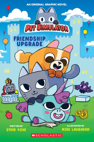 Cover image for 9781546169338 - Pet Simulator Graphic Novel #1: Friendship Upgrade