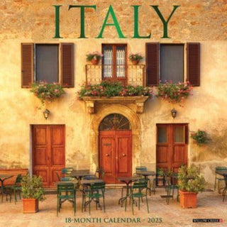 Cover image for 9781549243530 - Italy 2025 12 X 12 Wall Calendar