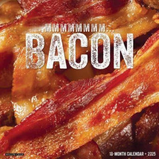 Cover image for 9781549243950 - MMMMMMMM... Bacon 2025 12 X 12 Wall Calendar