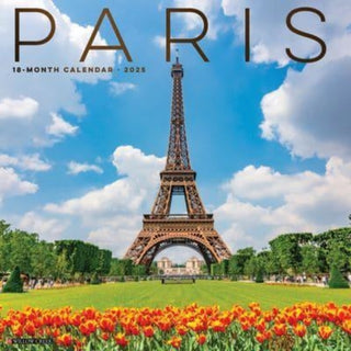 Cover image for 9781549244377 - Paris 2025 12 X 12 Wall Calendar