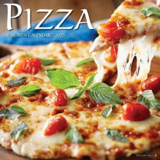 Cover image for 9781549244476 - Pizza 2025 12 X 12 Wall Calendar