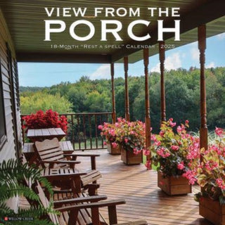 Cover image for 9781549244537 - Porch View 2025 12 X 12 Wall Calendar