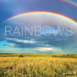 Cover image for 9781549244636 - Rainbows 2025 12 X 12 Wall Calendar