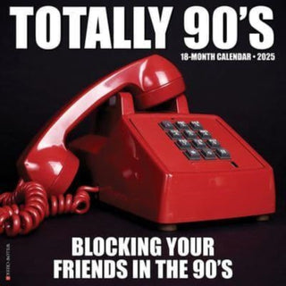 Cover image for 9781549245138 - Totally 90s 2025 12 X 12 Wall Calendar