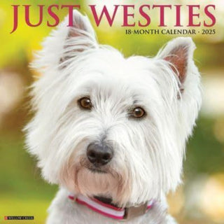 Cover image for 9781549245336 - Just Westies 2025 12 X 12 Wall Calendar