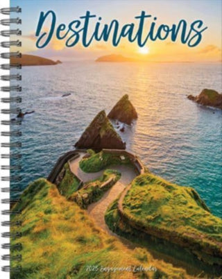 Cover image for 9781549246128 - Destinations 2025 6.5 X 8.5 Engagement Calendar