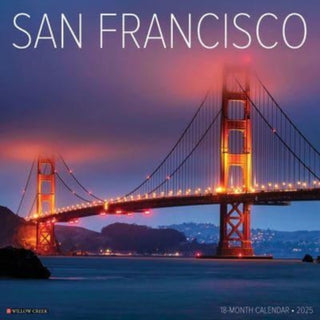 Cover image for 9781549246838 - San Francisco 2025 12 X 12 Wall Calendar