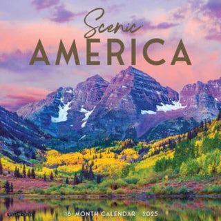 Cover image for 9781549248221 - Scenic America 2025 12 X 12 Wall Calendar