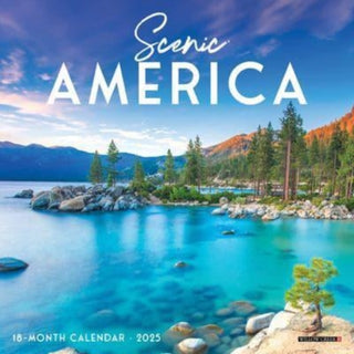 Cover image for 9781549248238 - Scenic America 2025 7 X 7 Mini Wall Calendar